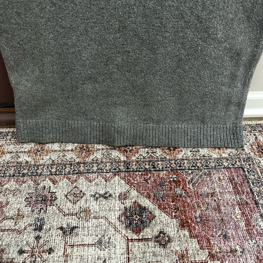 Gray Knit Skirt LOFT - Picture 3 of 4